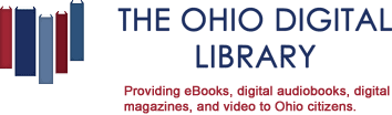 the ohio digital library logo with books